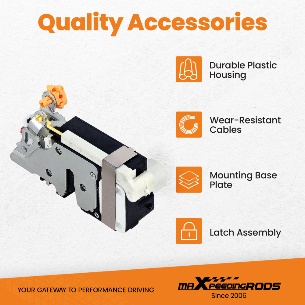 Door Lock Actuator compatible for Cadillac Escalade 02-2006 Front Left Driver Side 931-318