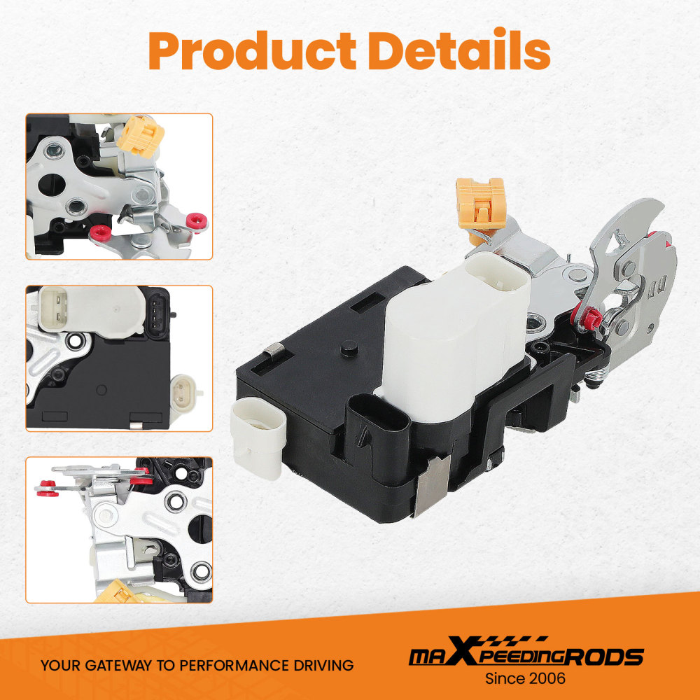 Door Lock Actuator compatible for Cadillac Escalade 02-2006 Front Left Driver Side 931-318