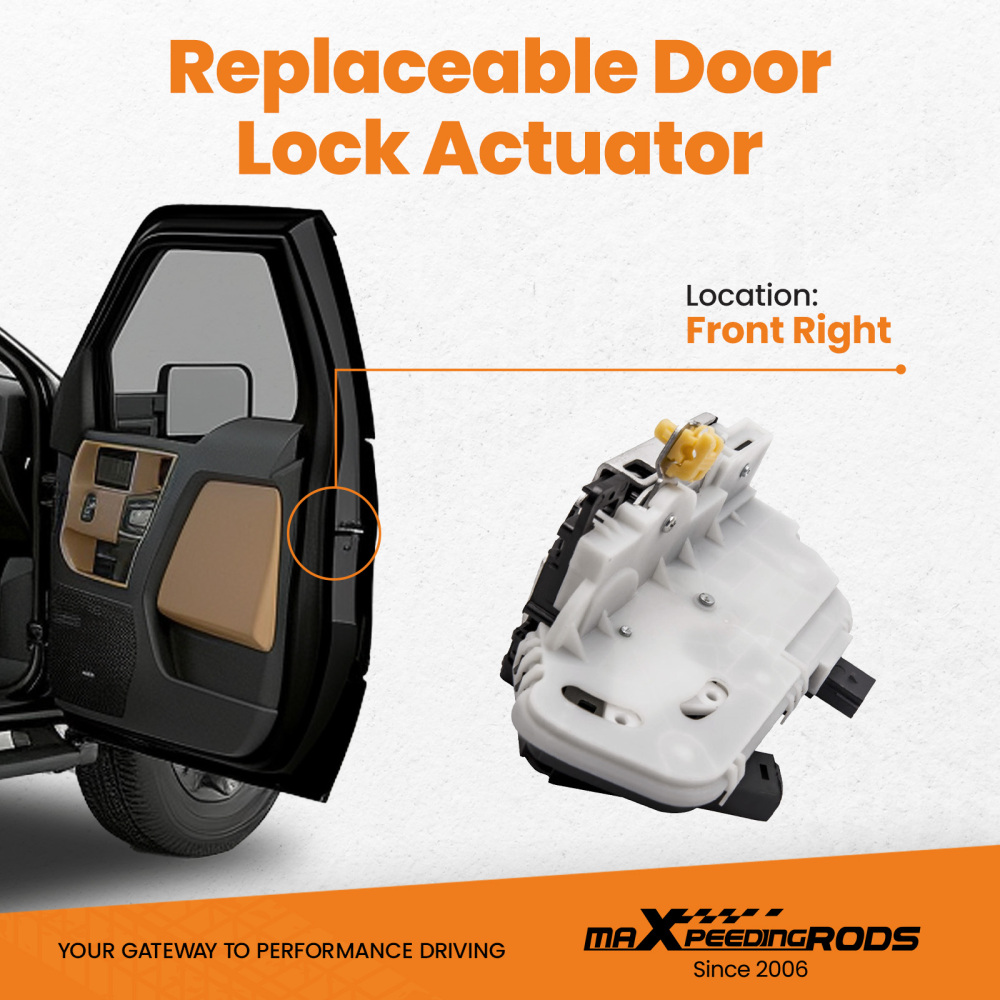 Door Latch Lock Front Right compatible for Ford F150 compatible for Focus compatible for Mariner Tribute 8T4Z7821812A