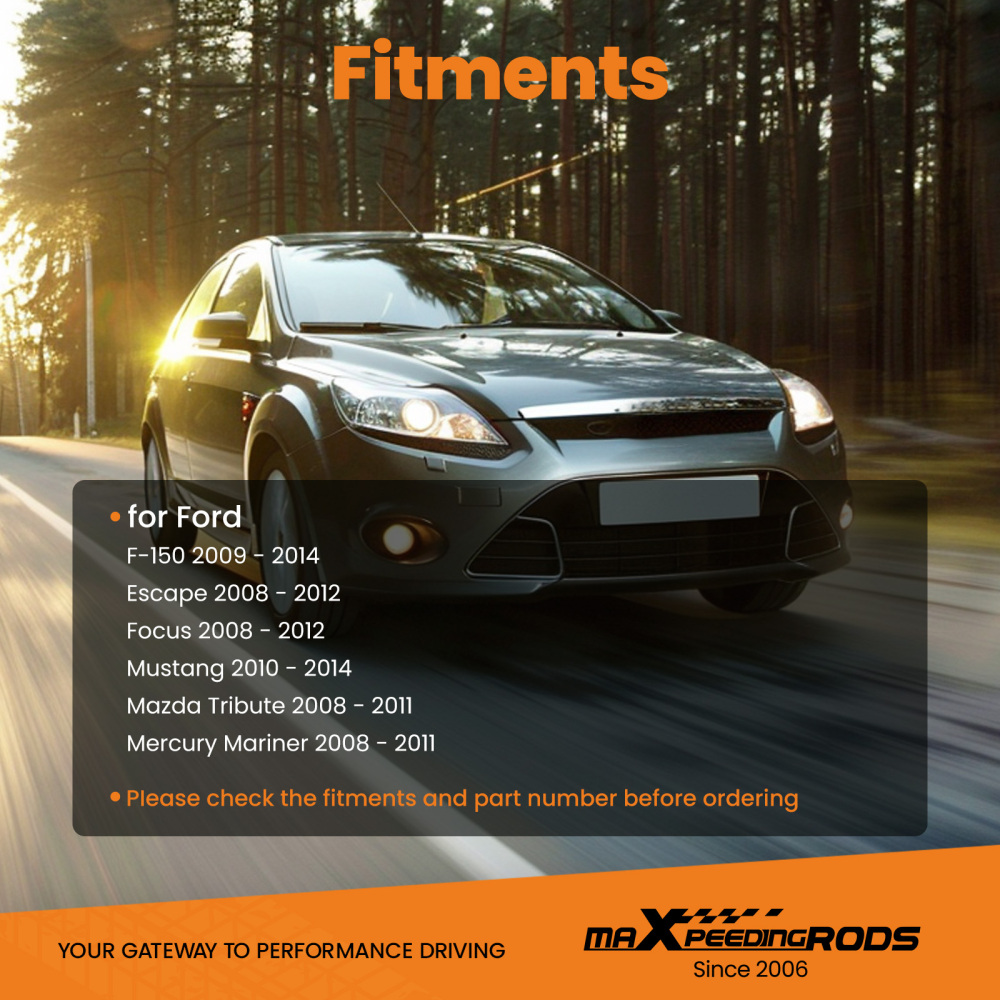 Door Latch Lock Front Right compatible for Ford F150 compatible for Focus compatible for Mariner Tribute 8T4Z7821812A