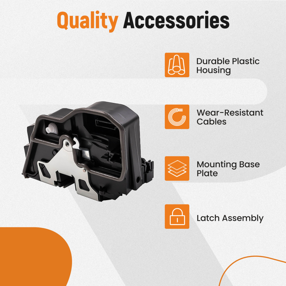 Compatible for BMW Mini E90 E91 330xi E92 E70 X5 E63 Rear Left Door Lock Latch Actuator