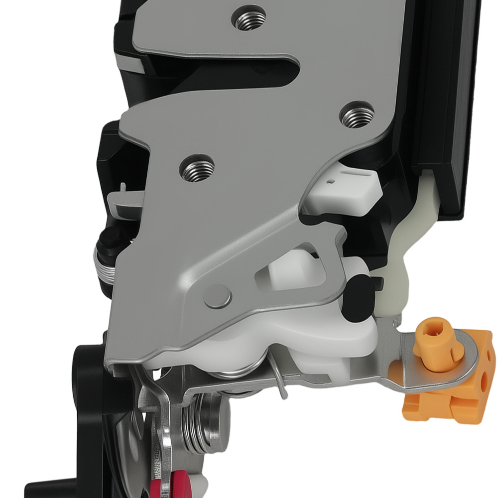 Door Lock Actuator Rear Right compatible for Chevrolet Silverado 1500 2001-2006