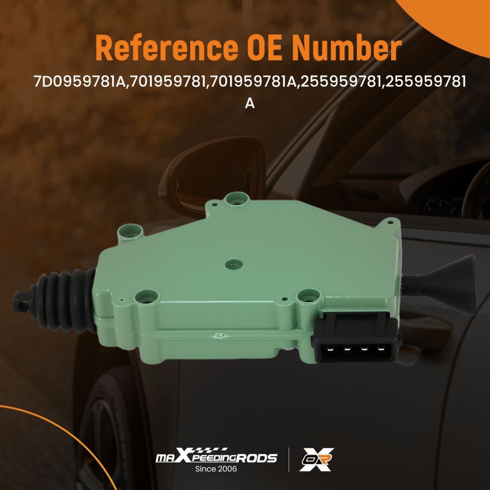 Attuatore Serratura Porta compatibile per VW T4 Caravelle/Bus 1990-2003 255959781 Metallo