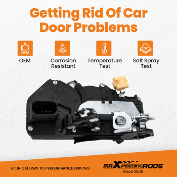 Door Lock Actuator Front Left compatible for Chevrolet Suburban GMC Sierra 1500 2500