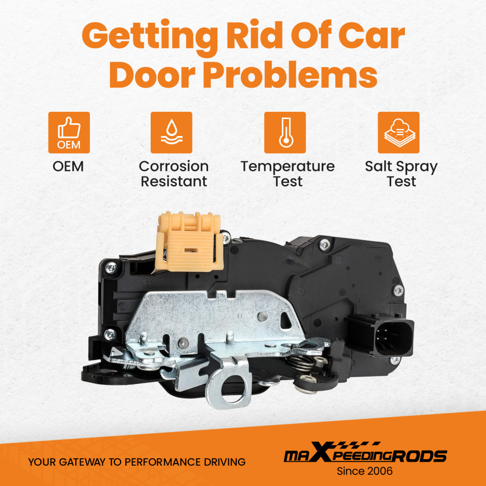 Compatible for Chevy Tahoe compatible for GMC Sierra compatible for Escalade  2007-09 Front Right Door Lock Actuator