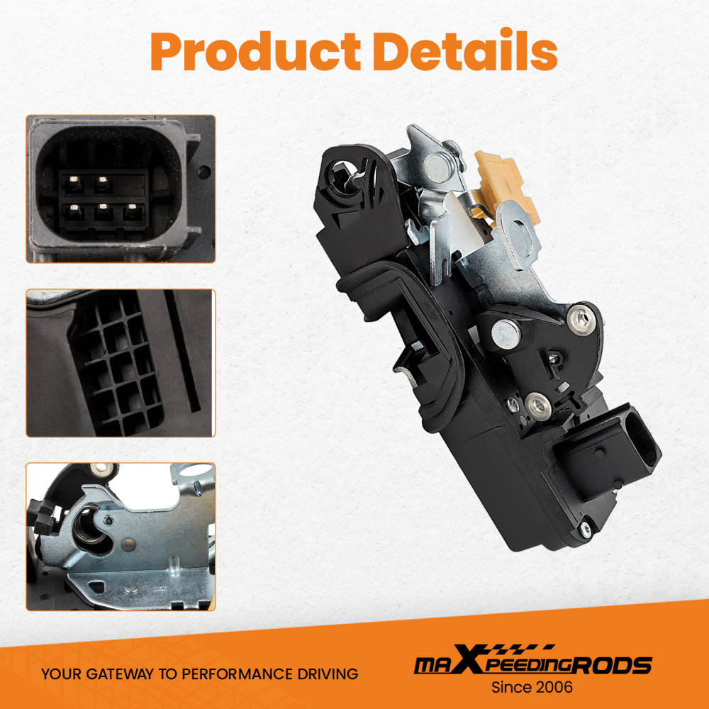 Compatible for Chevy Tahoe compatible for GMC Sierra compatible for Escalade  2007-09 Front Right Door Lock Actuator