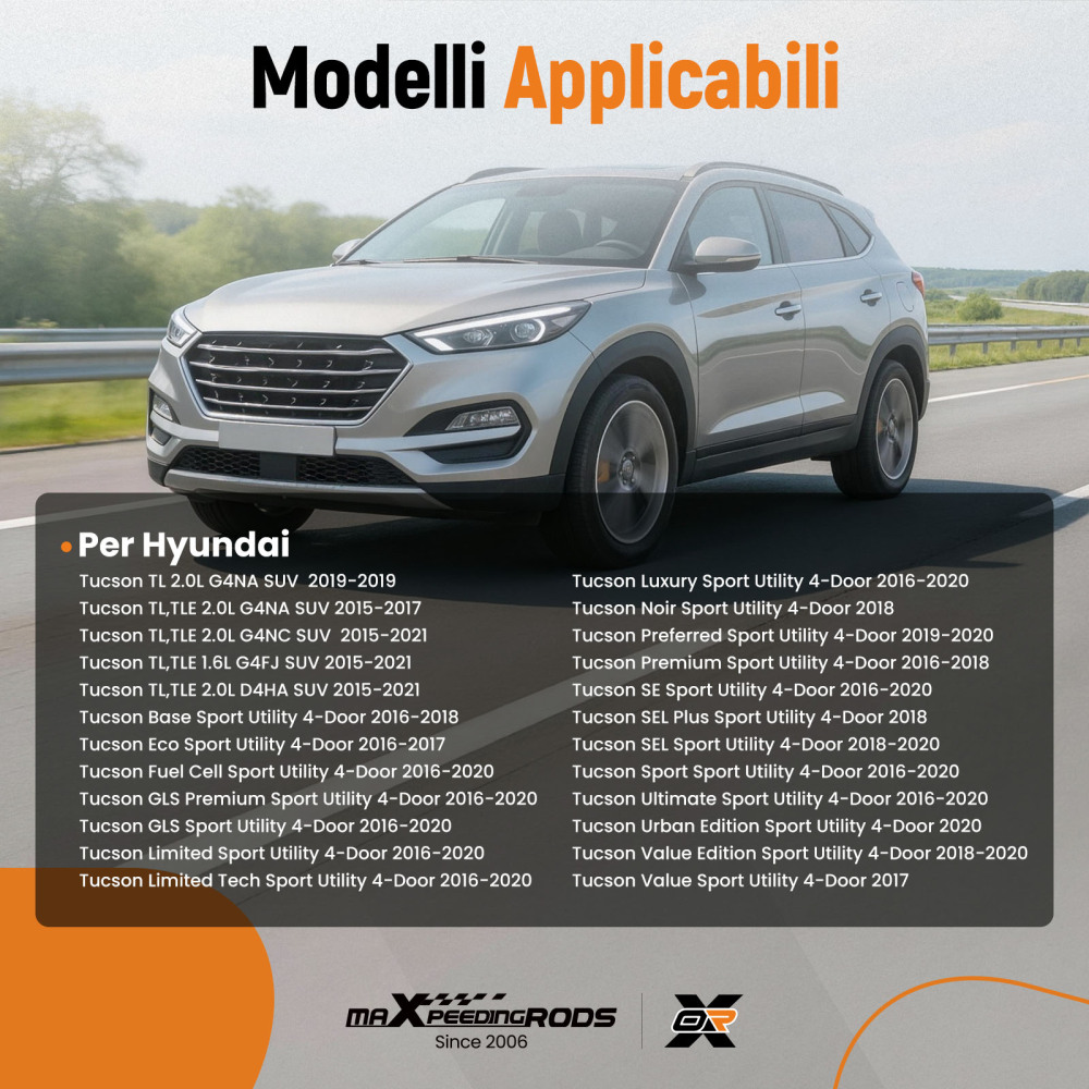 Attuatore Porta Posteriore Sinistra 12V compatibile per Hyundai Tucson 15-20 81410-D3000
