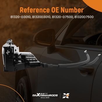 Front right door release actuator for Hyundai Tucson 16-20 81320-D7500