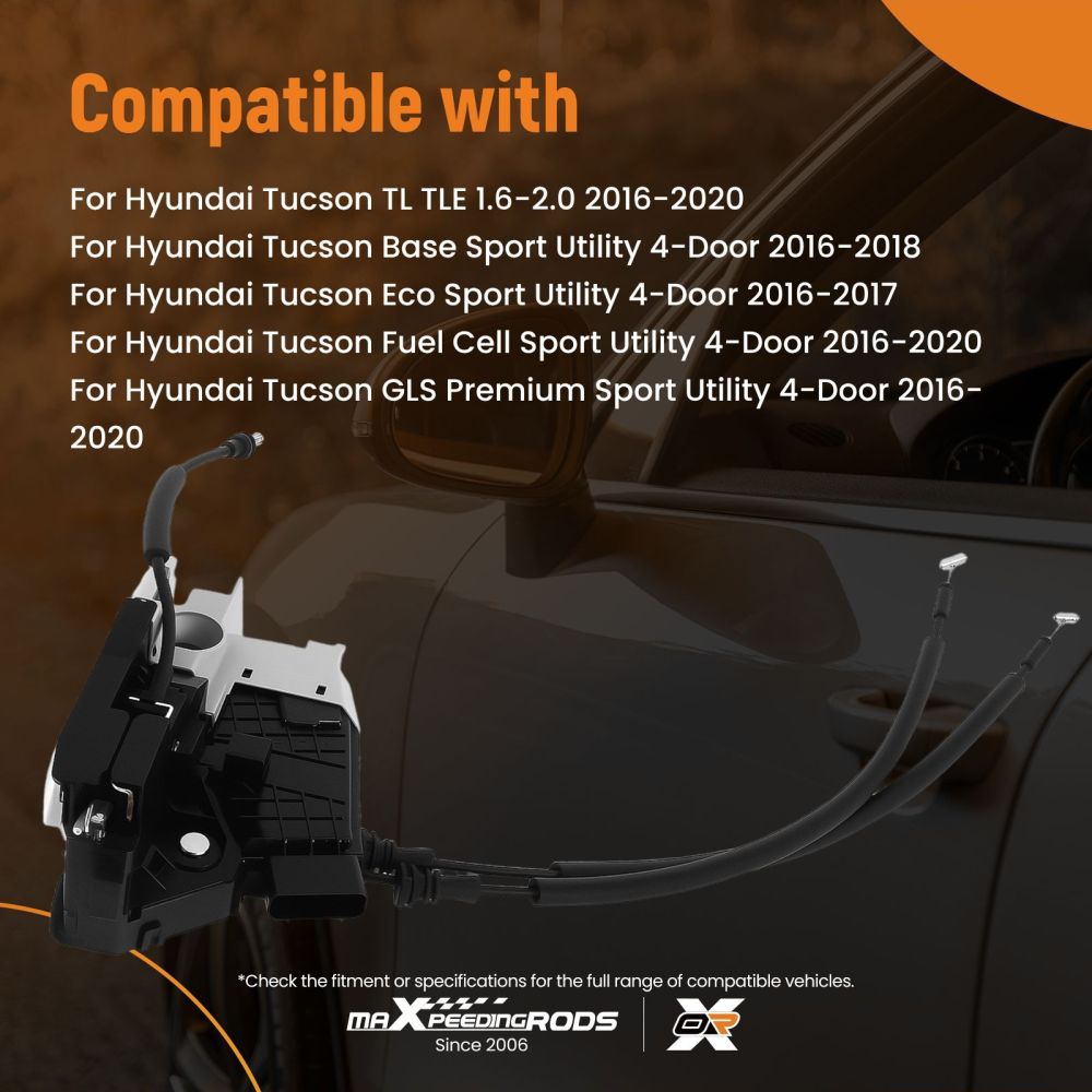 Ant Attuatore Porta Destro compatibile per Hyundai Tucson 2016-2020 81320D3010 5-Pin