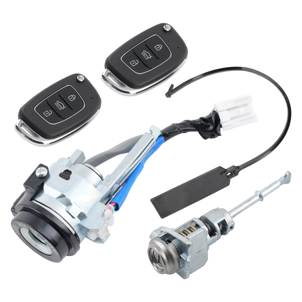 Car Door Lock Cylinder Key Ignition Start BARREL compatible for Hyundai Elantra 2015-20