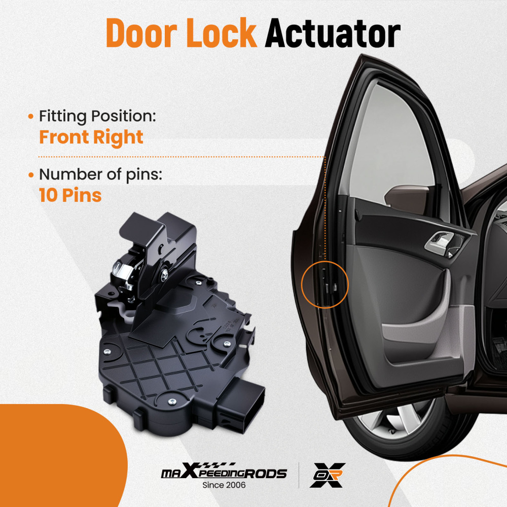 Compatible for Land Rover Discovery Freelander Sport Evoque Door Lock Latch Front Right