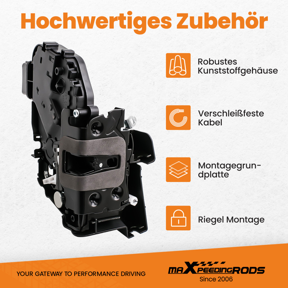 Front Left Door Lock Latch compatible for Land Rover Discovery Freelander compatible for Rover Sport