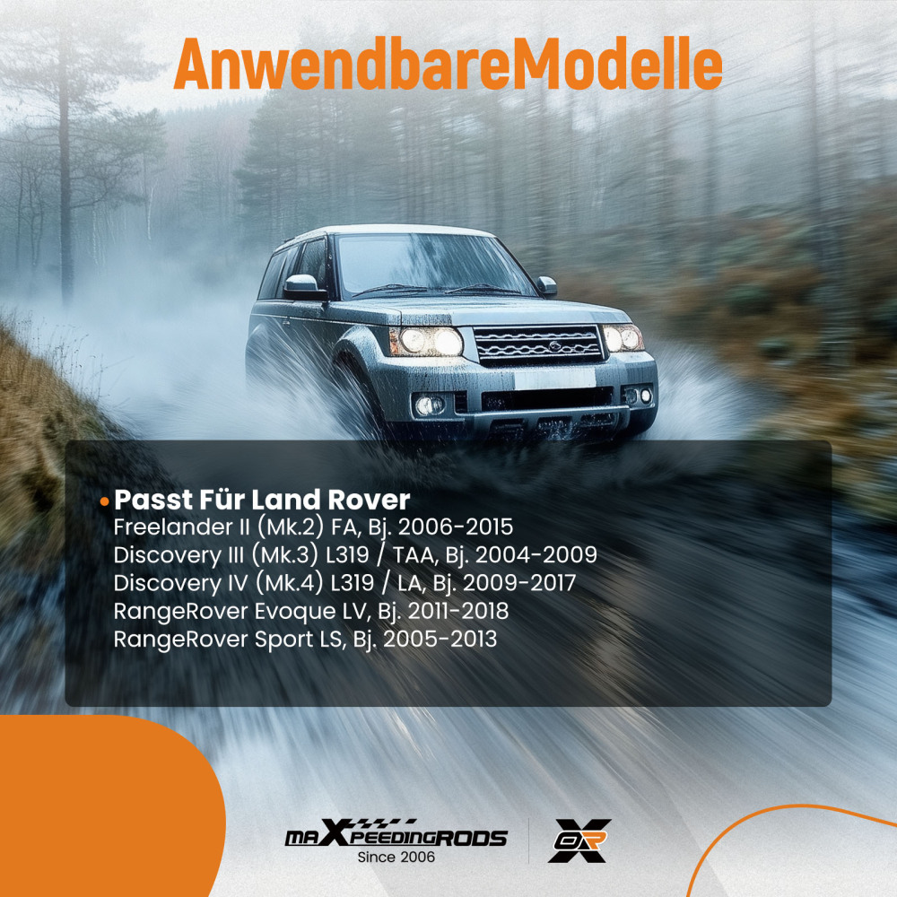 Serratura Porta Posteriore DX & SX compatibile per Land Rover LR2 LR3 LR4