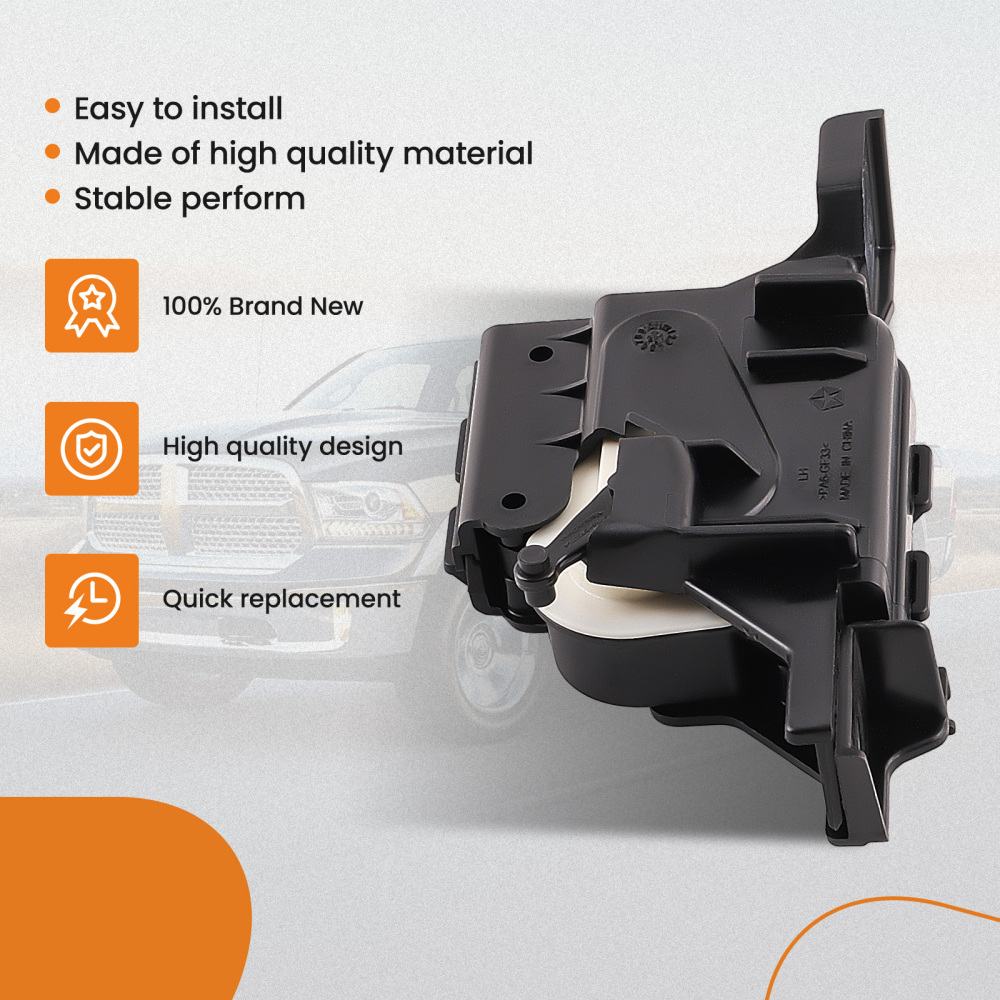 Active Radiator Shutter Actuator Black compatible for Dodge Ram 1500 2013-18 Classic 19-21