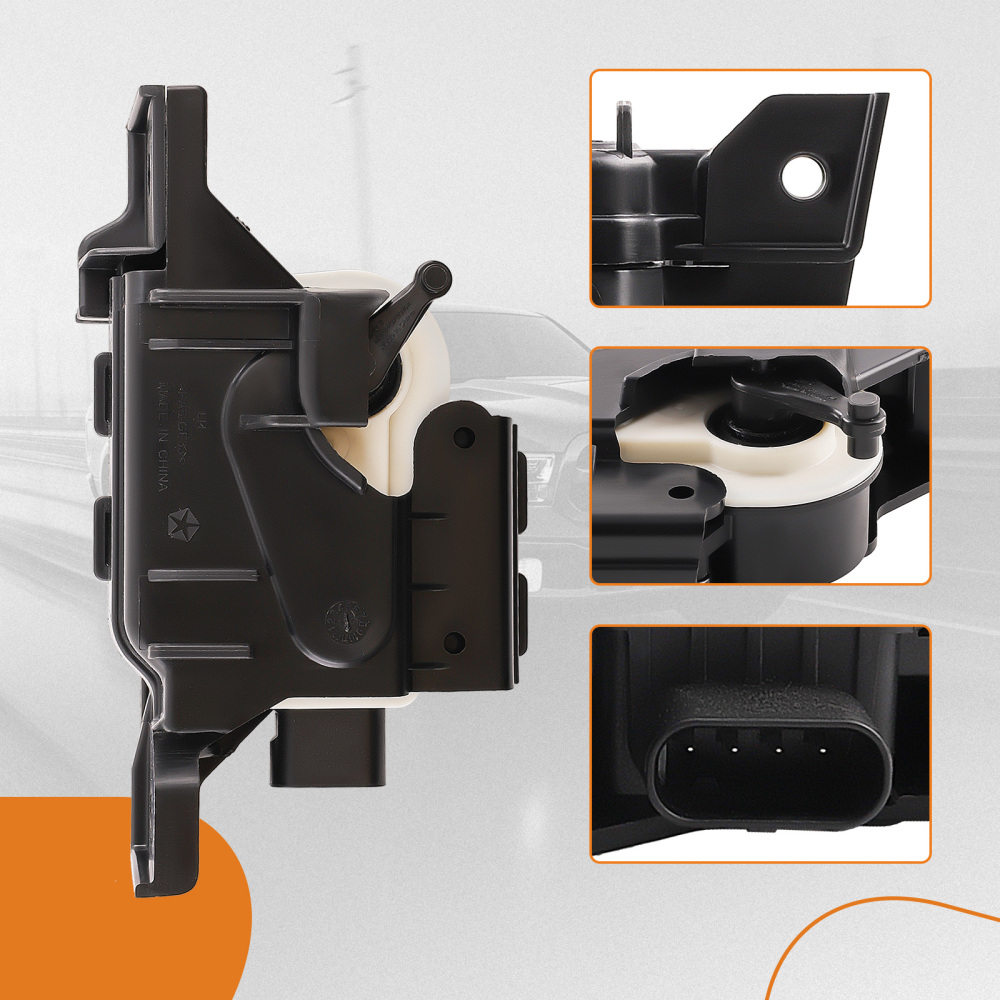 Active Radiator Shutter Actuator Black compatible for Dodge Ram 1500 2013-18 Classic 19-21