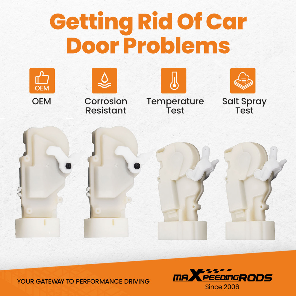 4pcs Front and Rear Door Lock Power Latch Actuator compatible for Lexus RX300 69120-30010