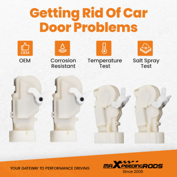 4pcs Front and Rear Door Lock Power Latch Actuator compatible for Lexus RX300 69120-30010