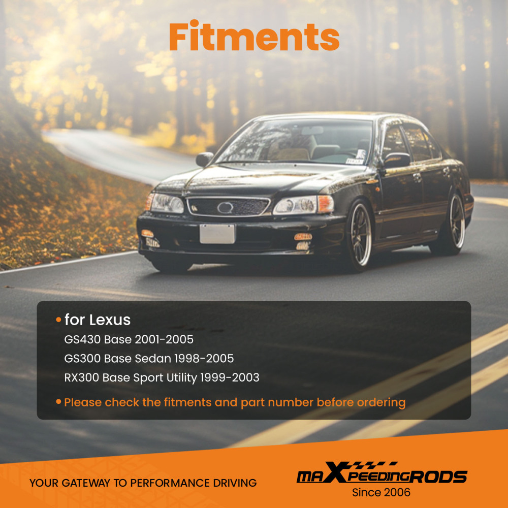 4pcs Front and Rear Door Lock Power Latch Actuator compatible for Lexus RX300 69120-30010