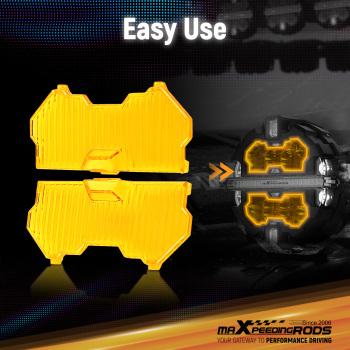 LED Light Pod Cover 5For Round Driving Lights Waterproof Protection Shield