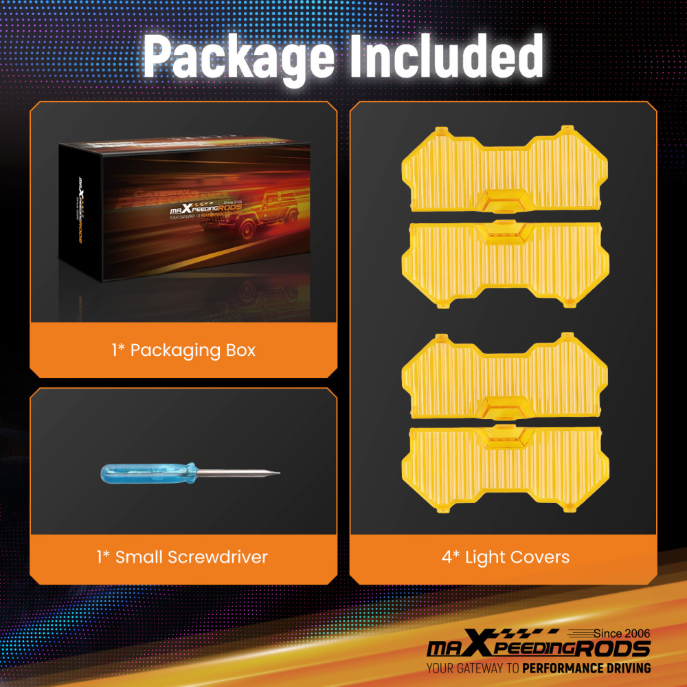 LED Light Pod Cover 5For Round Driving Lights Waterproof Protection Shield