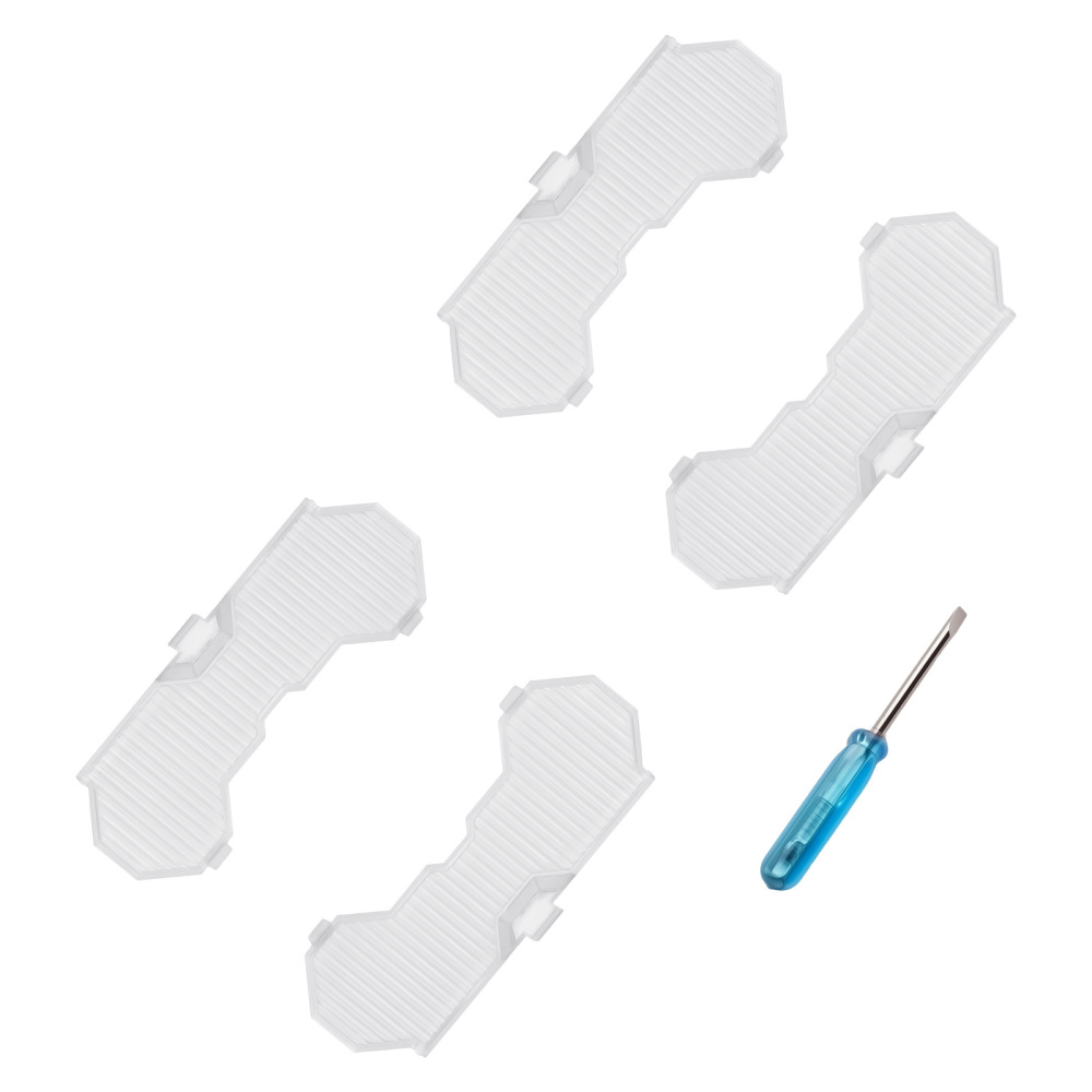 4Pcs 7inch Round LED Transparent Light Cover For Maxpeedingrods Driving Light