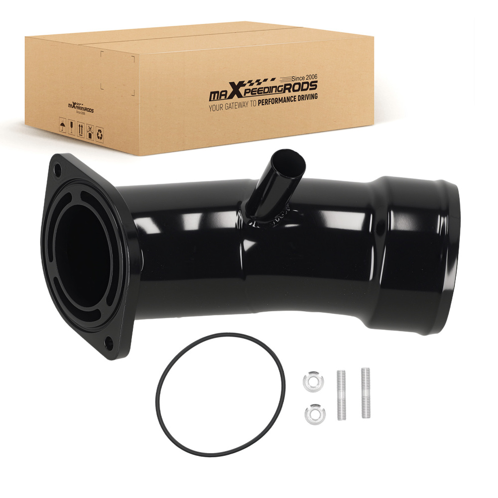 3.5 Black Turbo Intake Horn Kit compatible for GM 6.6L L5P compatible for Duramax 2020-2024Diesel