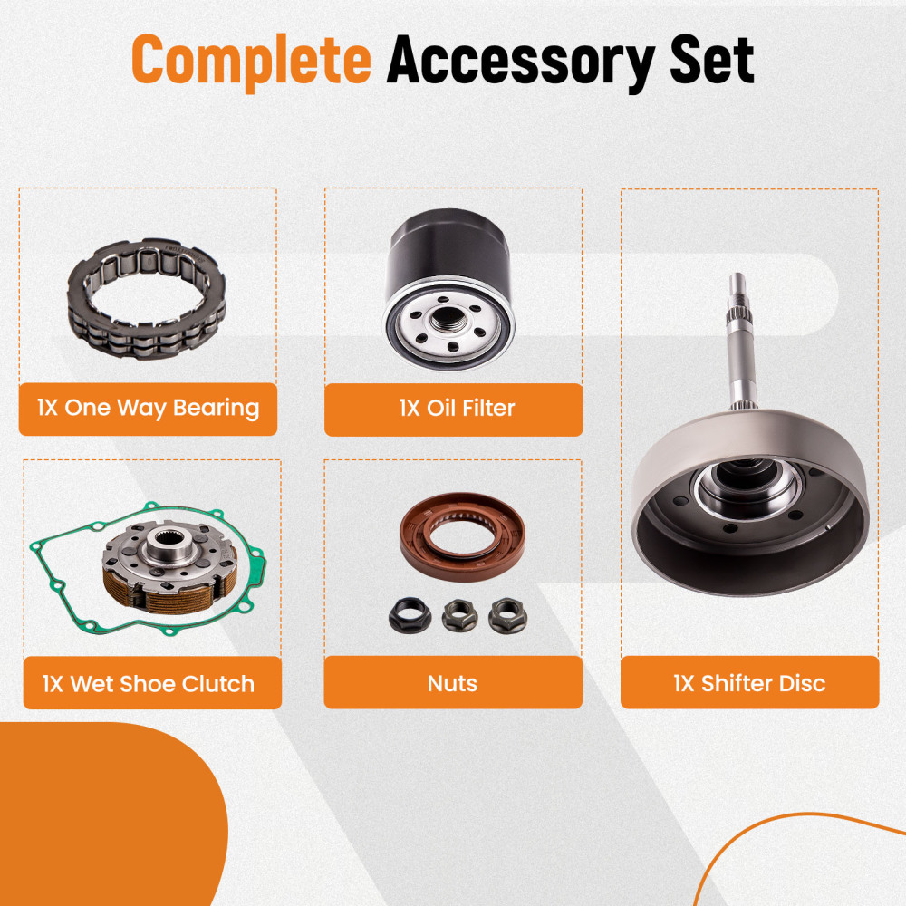 Brand New Wet Clutch Shoe Kit for UTV500/700 ATV500 UTV700 MSU500/700 YS700