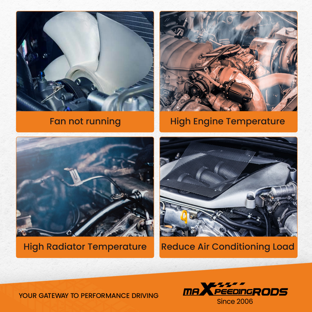 Engine Radiator Control Fan Module compatible for INFINITI QX60 2014-2020 compatible for Nissan Pathfinder