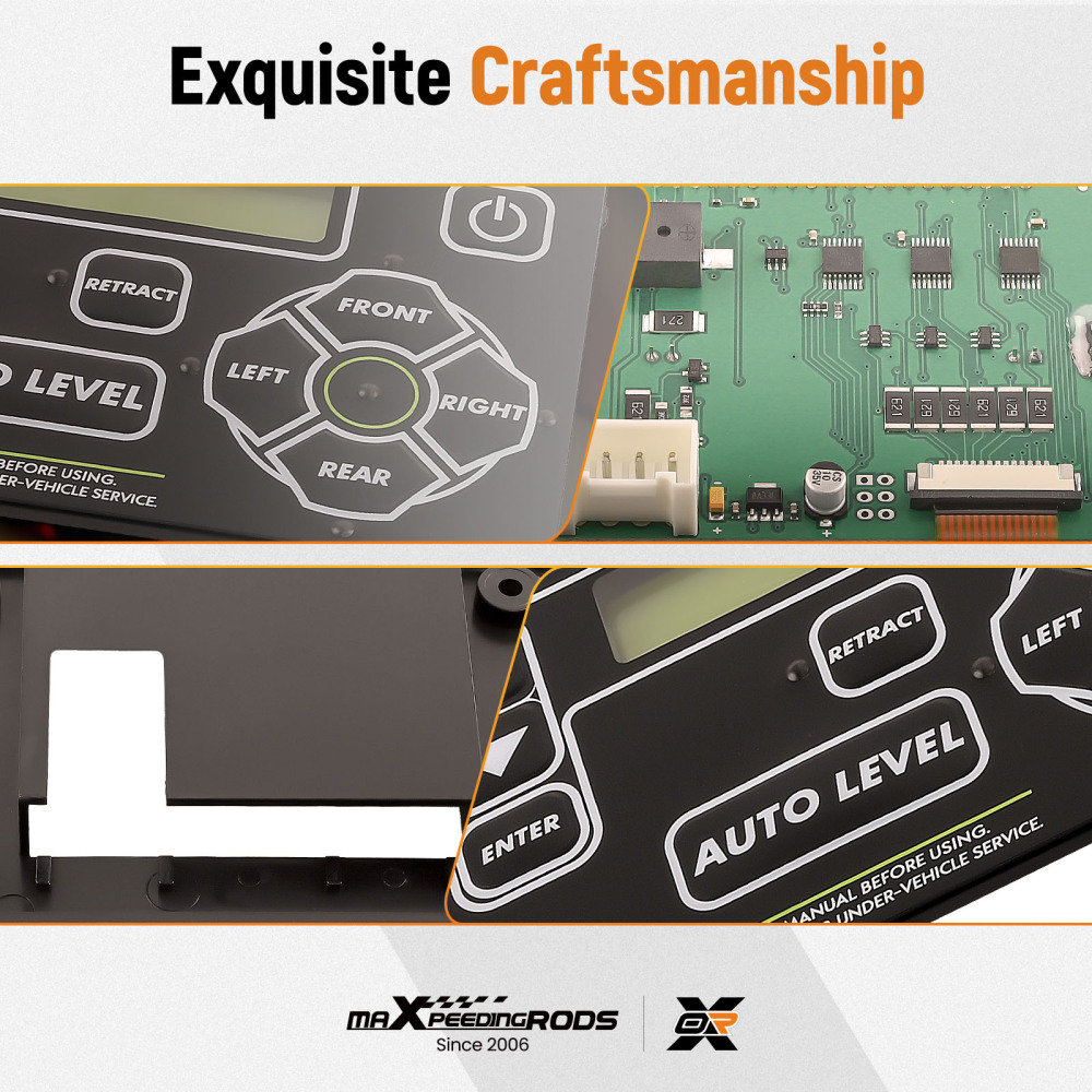 Leveling System Touchpad with Auto-Leveling Button For Lippert Leveling systems