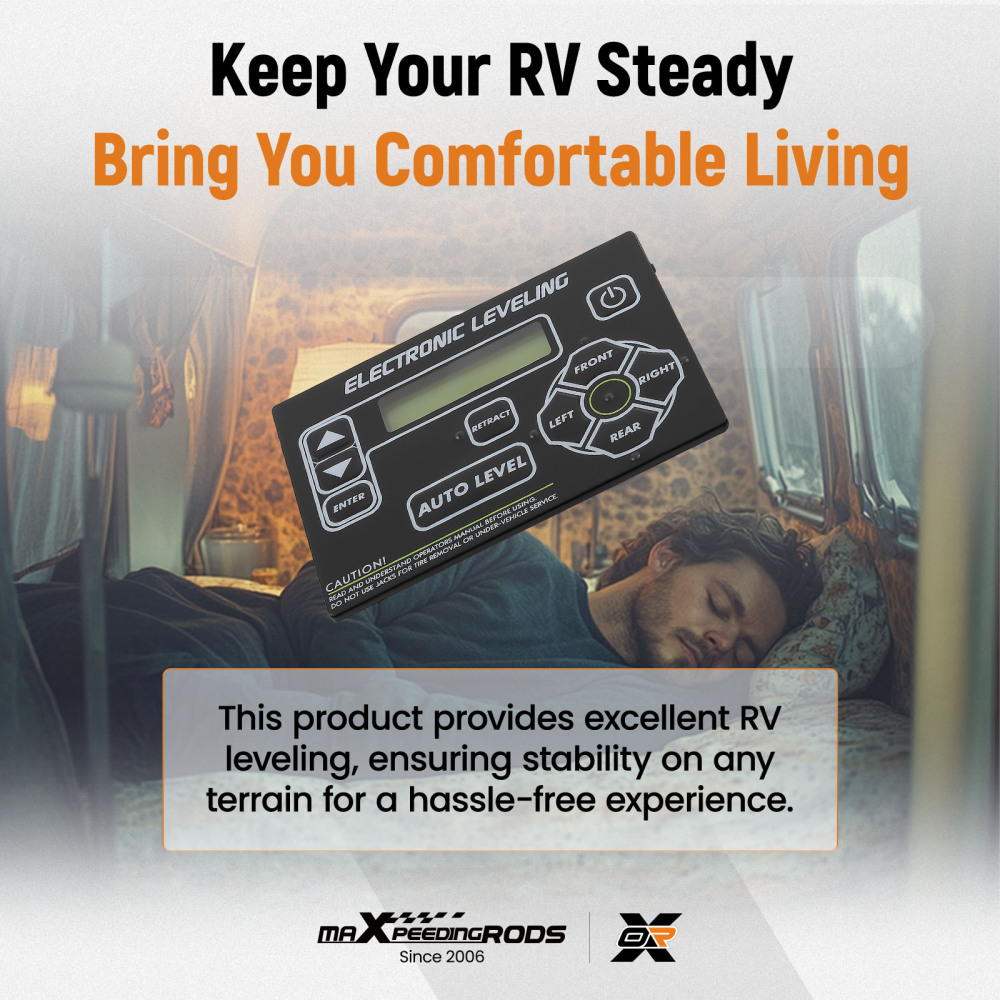 Leveling System Touchpad with Auto-Leveling Button For Lippert Leveling systems