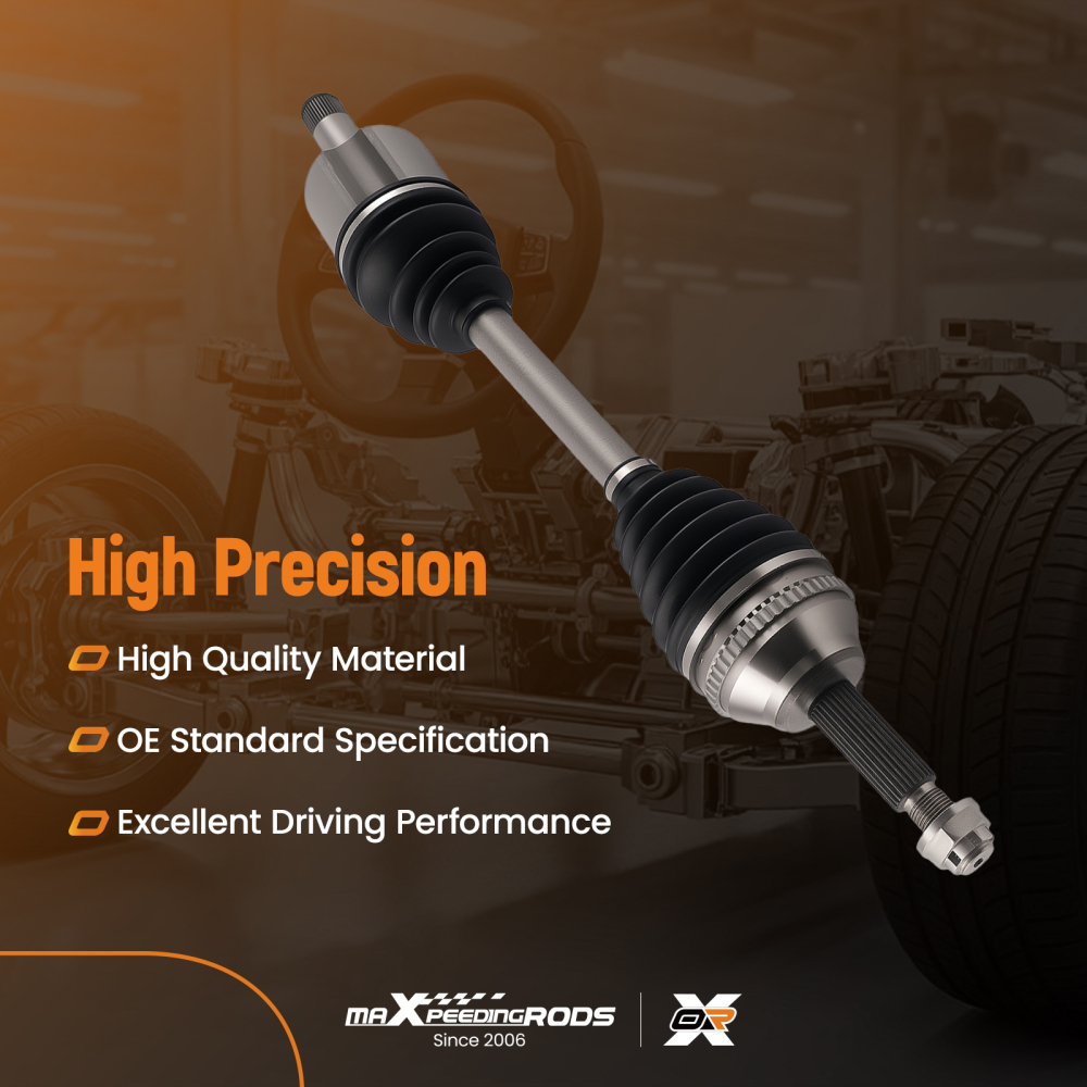 Drive Shaft Front LH compatible for Ford Transit TDCi 2.2 2.4 3.2 MK7 07 on 6 speed