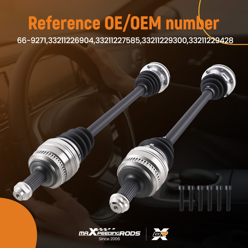 Albero CV Posteriore compatibile per BMW 323is 328is E46 1998-1999 33211229428