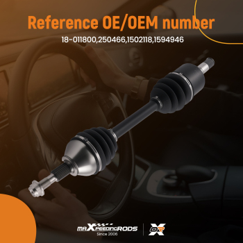 DRIVE SHAFT NEAR/SIDE compatible for FORD KUGA 2.0 TDCi 2008gt;2013