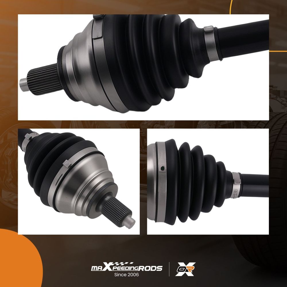 1x Drive Shaft Front Axle Left compatible for Audi A3 Q3 compatible for Seat Alhambra Altea XL Leon Toledo