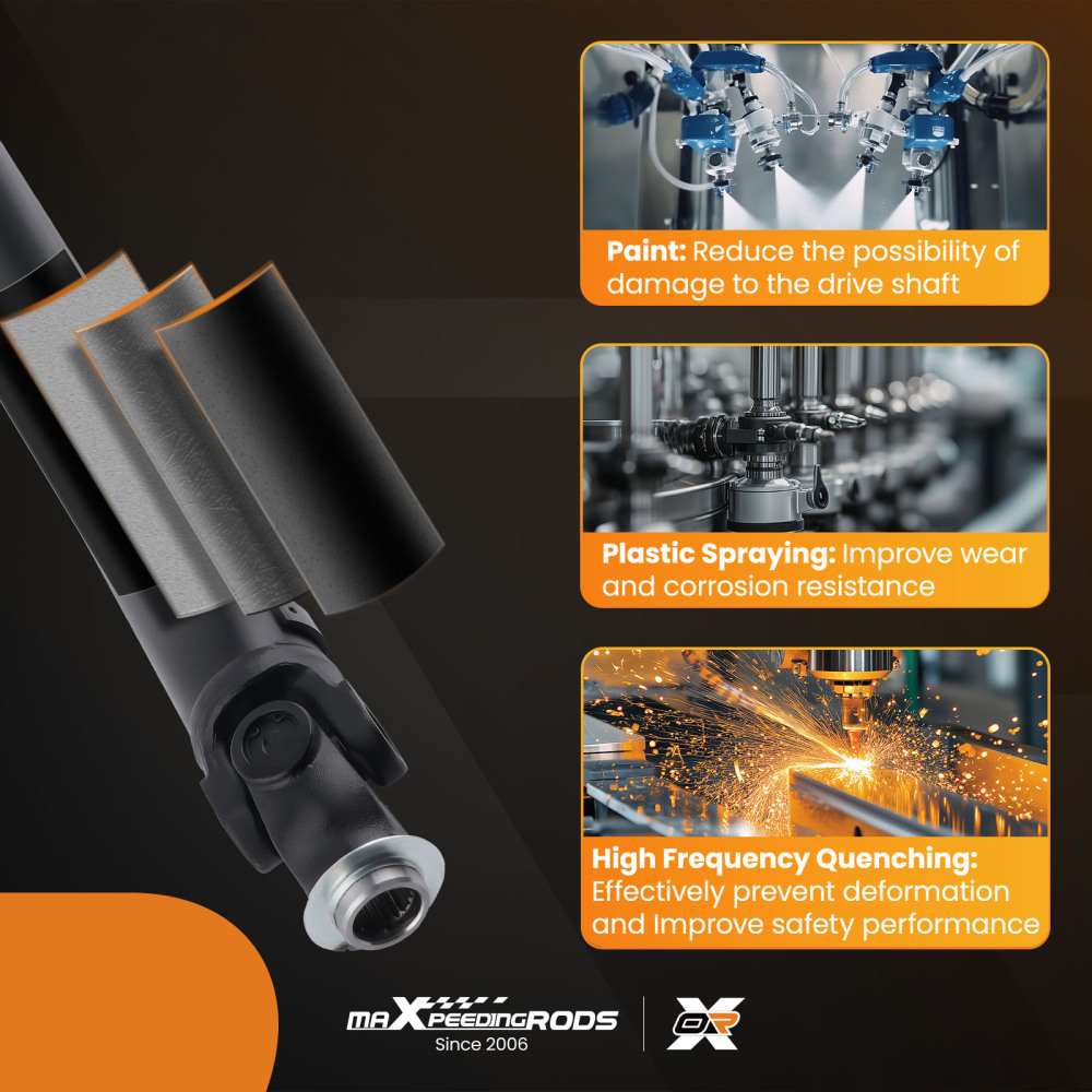 Front Driveshaft Propshaft Assembly for Land Rover Freelander 2.5L AWD 1998-2006