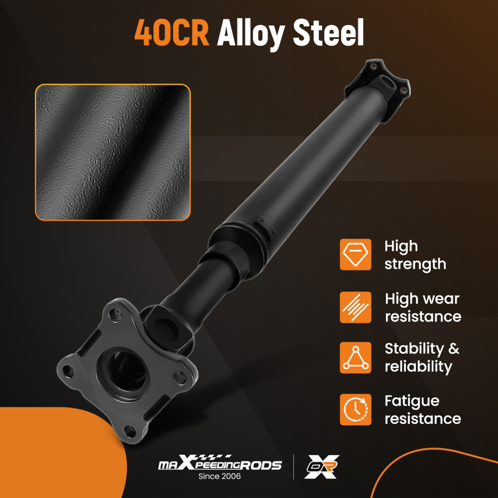 Rear Drive Shaft Propshaft compatible for Jeep Commander 3.7L 4.7L 2006-2010 4WD 936-071