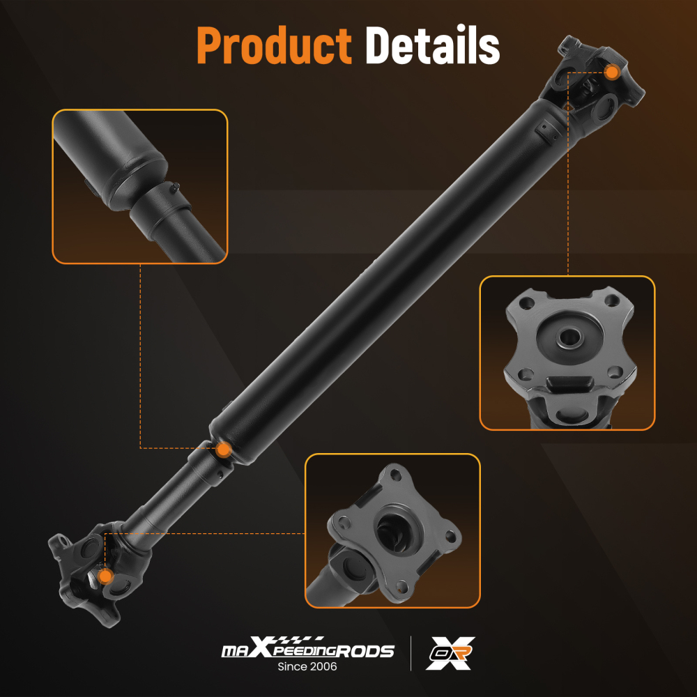 Rear Drive Shaft Propshaft compatible for Jeep Commander 3.7L 4.7L 2006-2010 4WD 936-071