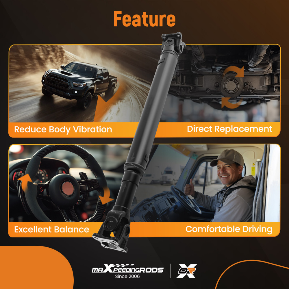 Albero di trasmissione compatibile per Nissan Navara D40 Pathfinder III 4WD 37200-EB300