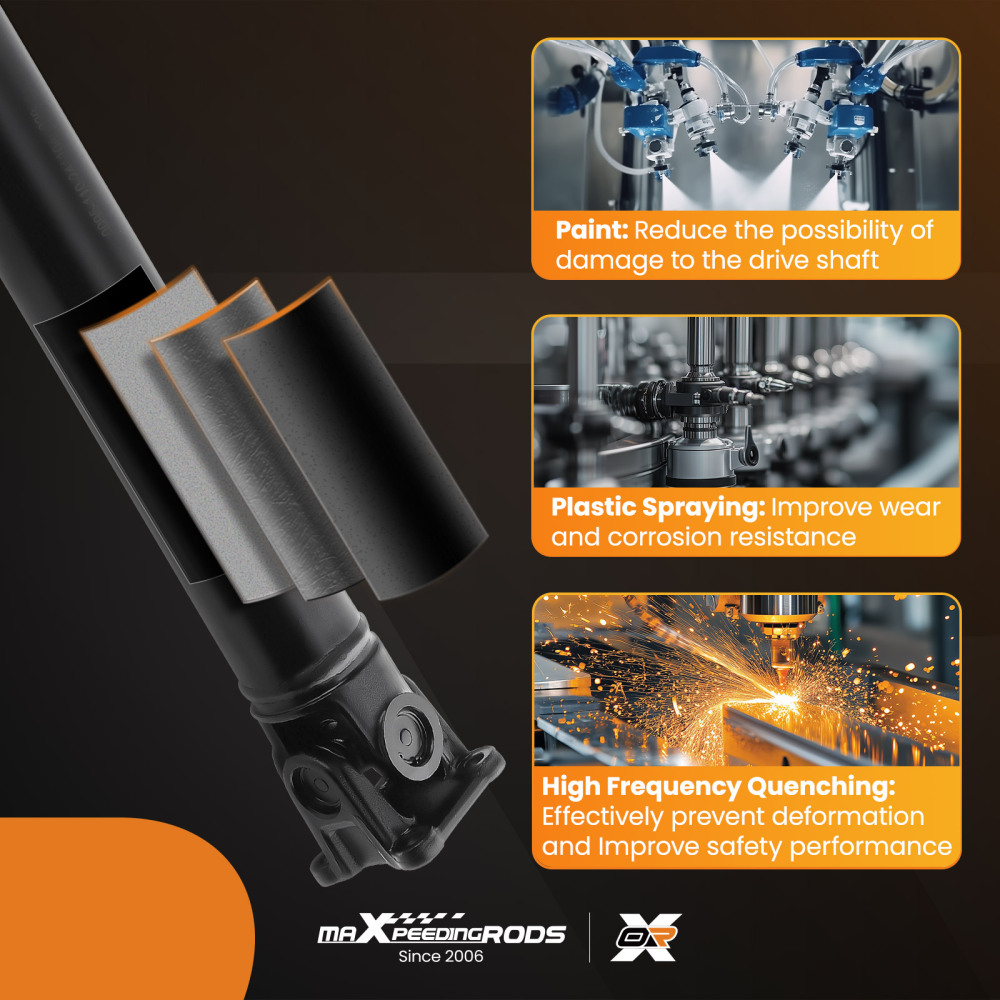 Albero di trasmissione compatibile per Nissan Navara D40 Pathfinder III 4WD 37200-EB300