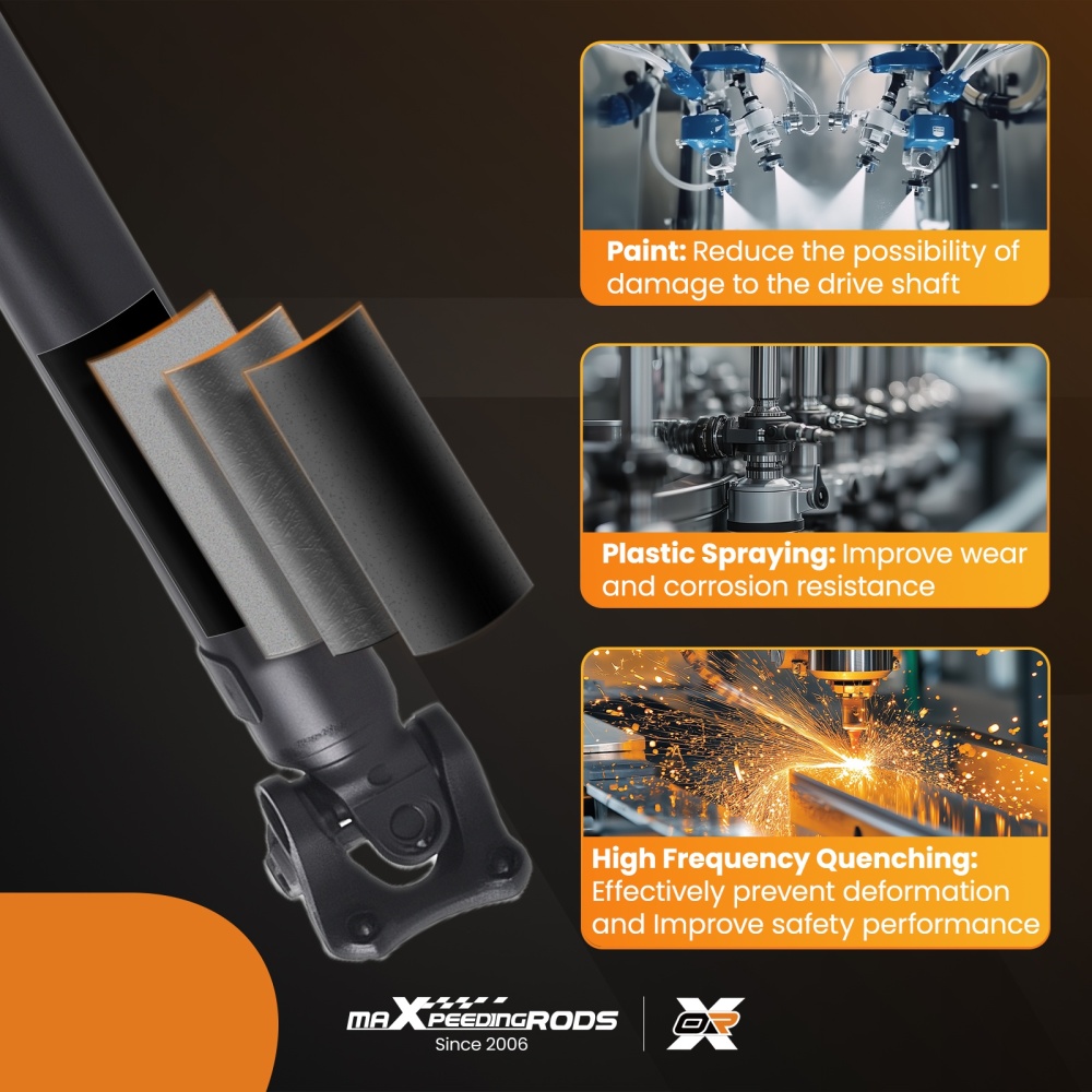 Albero Cardanico 2582mm compatibile per Mercedes Sprinter B906 compatibile per VW Crafter 2E 2F A9064107516