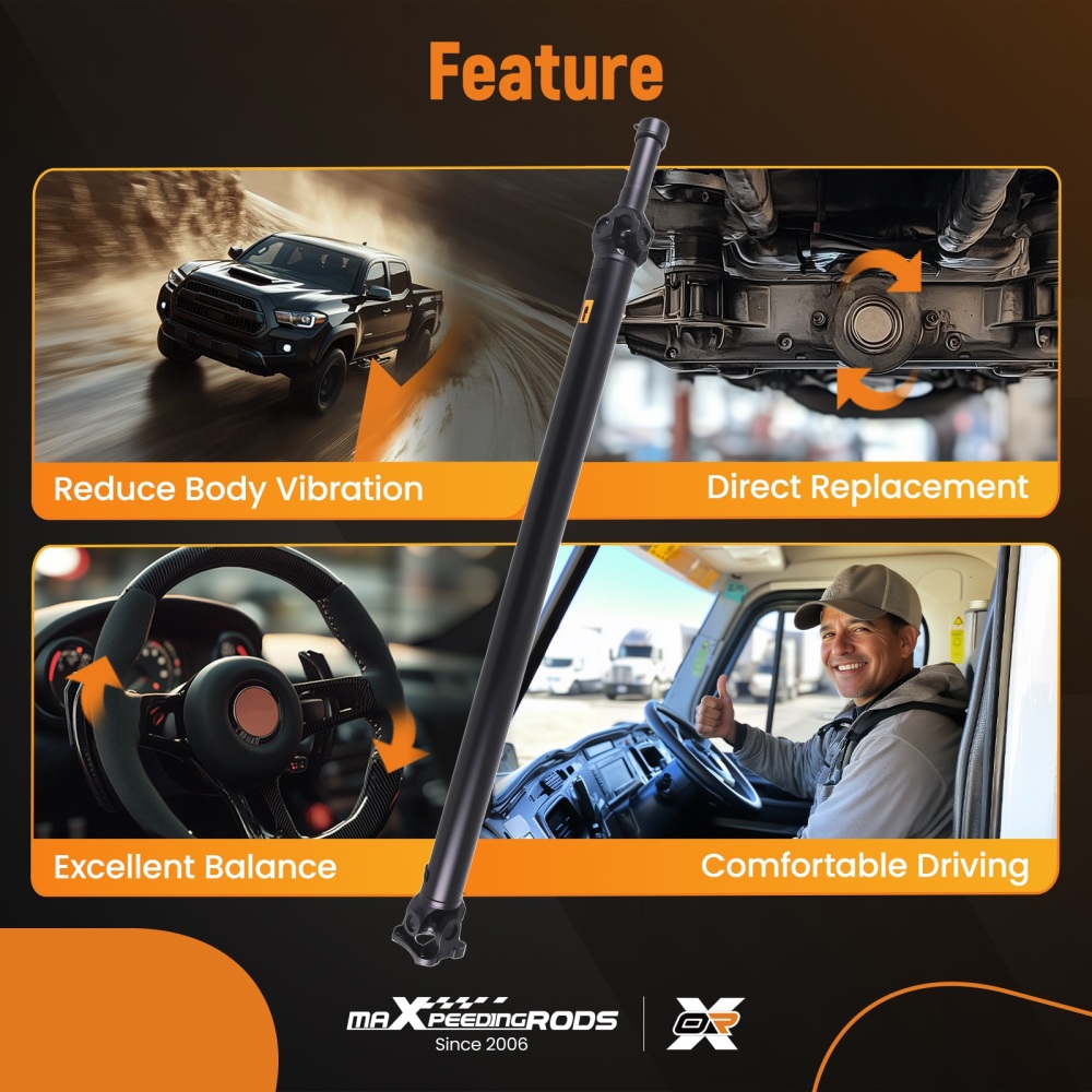 Arbre Transmission L=2582mm compatible pour Mercedes Sprinter compatible pour VW Crafter 30-35 A9064107516