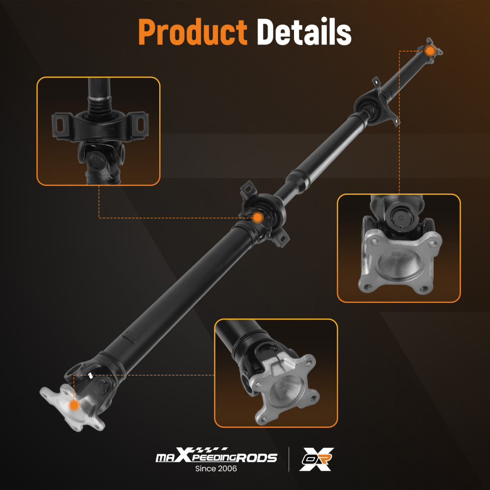 Albero di trasmissione Cardanico compatibile per Mercedes-Benz Vito Mixto W639 A6394108406