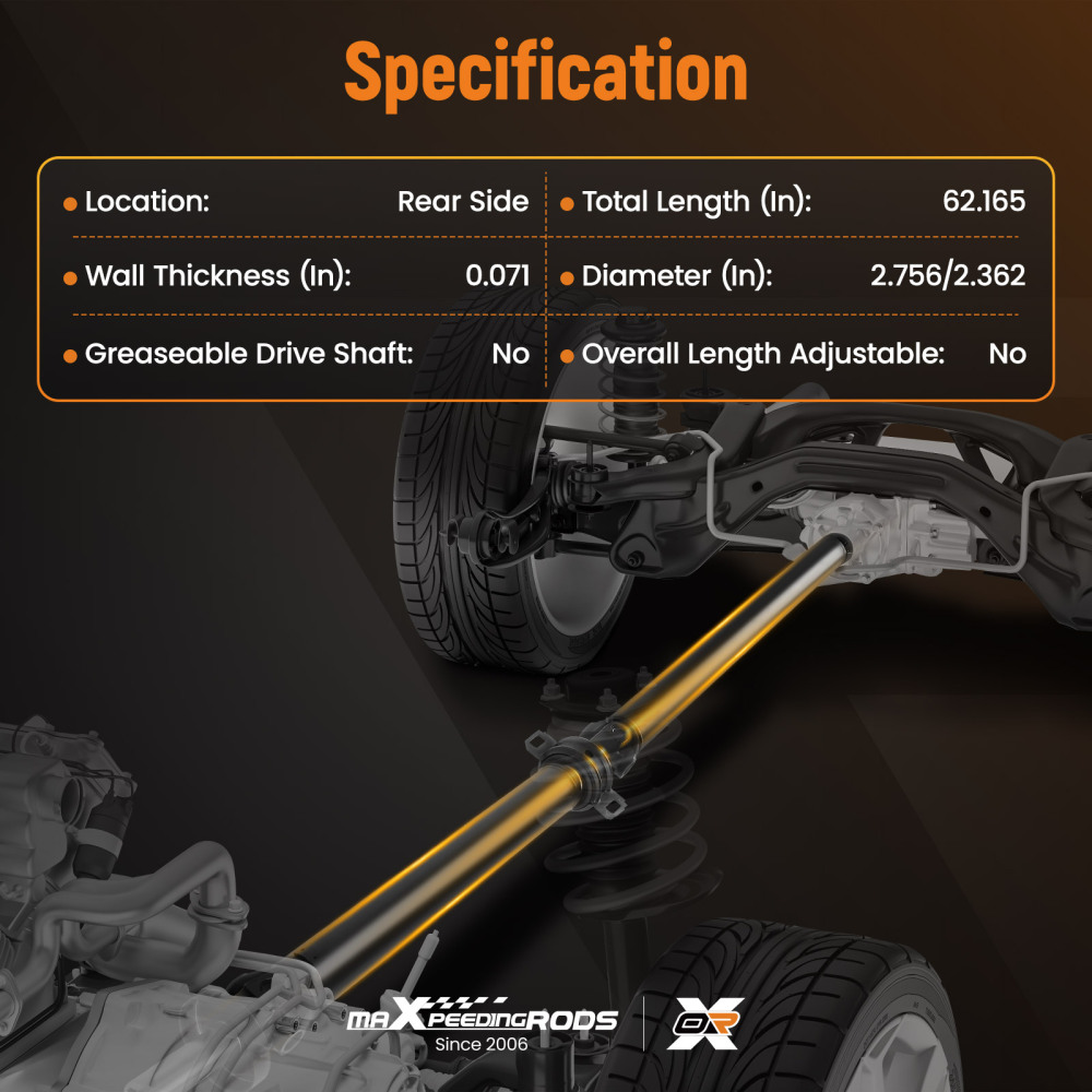 Sostituzione dellalbero di trasmissione posteriore per Audi A6 A7 Quattro 10-18 S6 S7 12-18