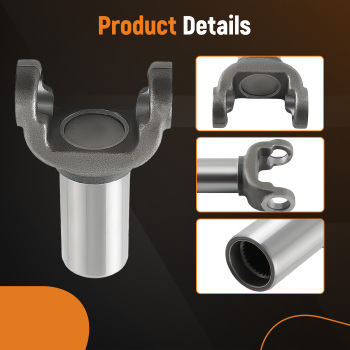 1x Steel Transmission Slip Yoke compatible for GMC Turbo 400 TH 400 4l80E4L85E 3-3-2431X