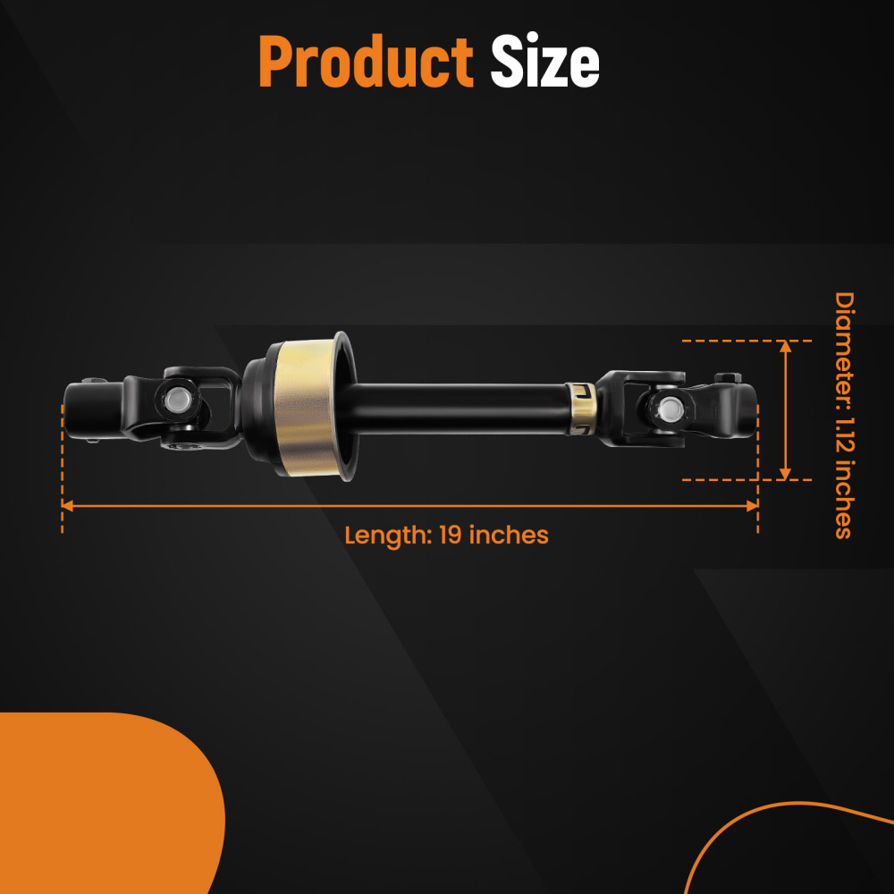 Intermediate Steering Column Shaft compatible for Toyota Camry 2012-17 Avalon 13-18 L4 2.5