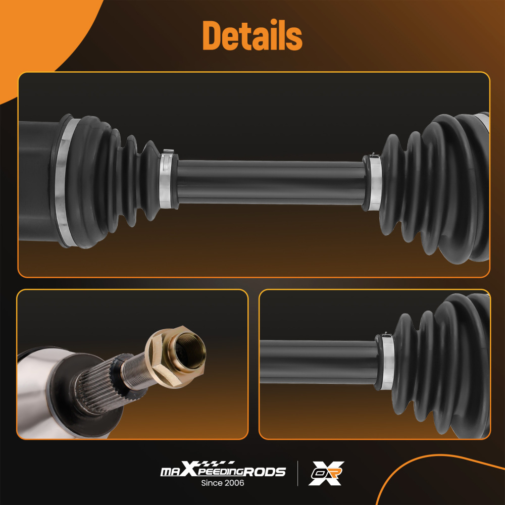 Front Left Right CV Axle Shaft 4WD compatible for Ram 1500 2012-2022 Classic RL028398AA