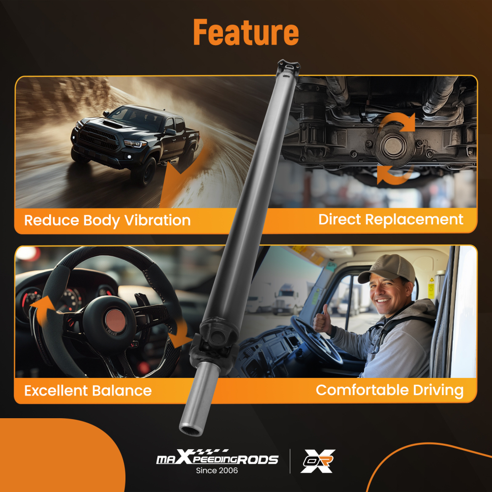 Drive Shaft Assembly compatible for Ford F-150 2004 2005-2008 compatible for Lincoln Mark LT 4WD Rear Side