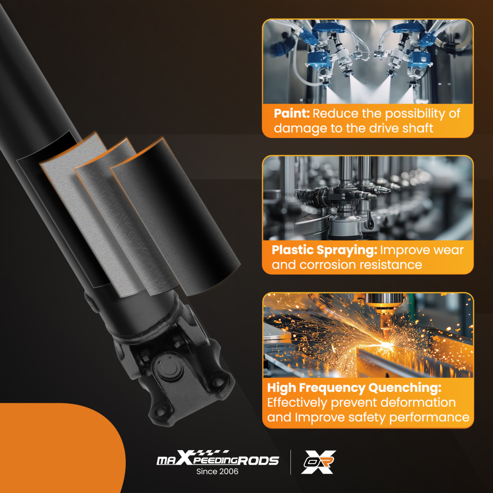 Drive Shaft Assembly compatible for Ford F-150 2004 2005-2008 compatible for Lincoln Mark LT 4WD Rear Side