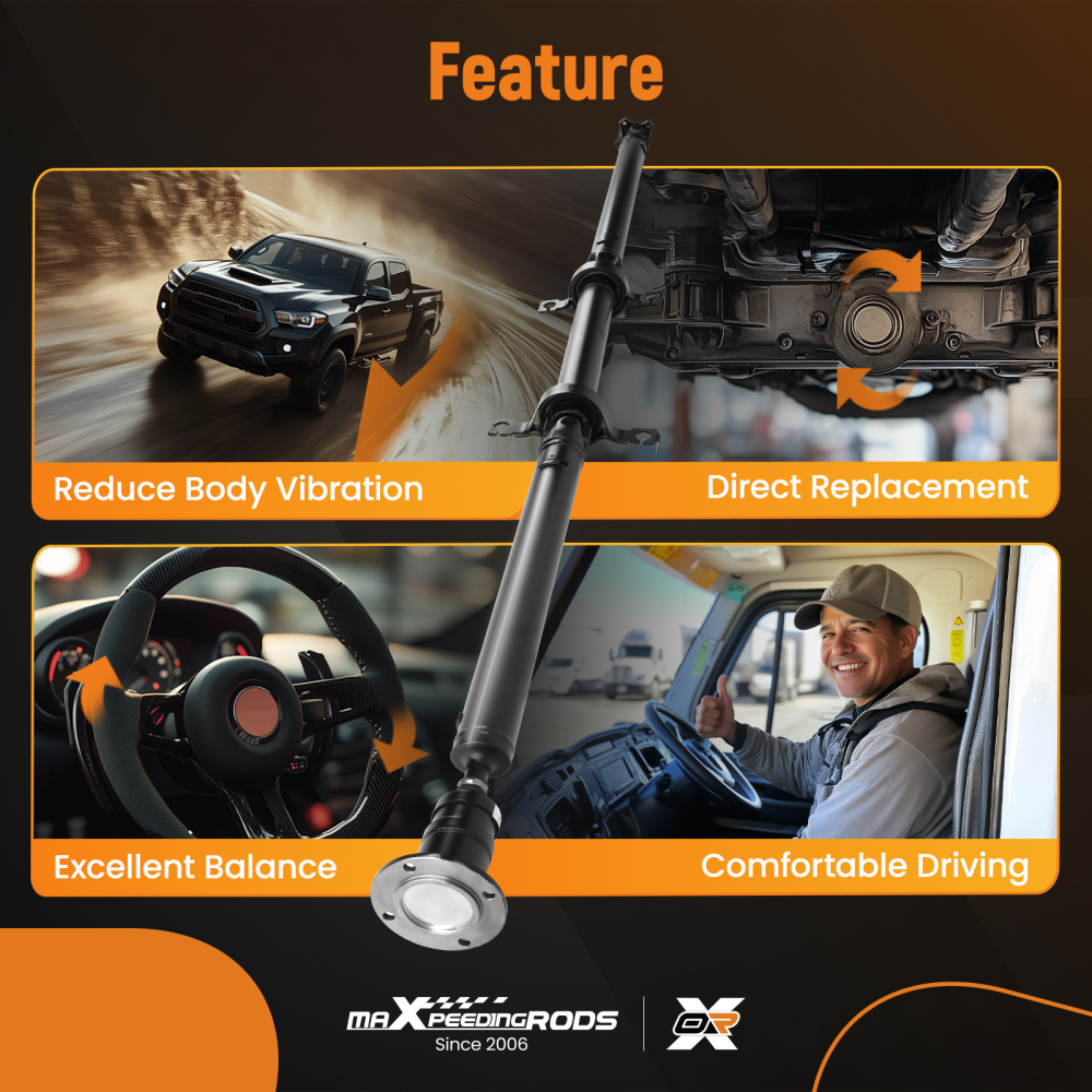 Rear Driveshaft Propshaft compatible for Lincoln MKX compatible for Ford Edge AWD 3.5L Sport Utility 07-08