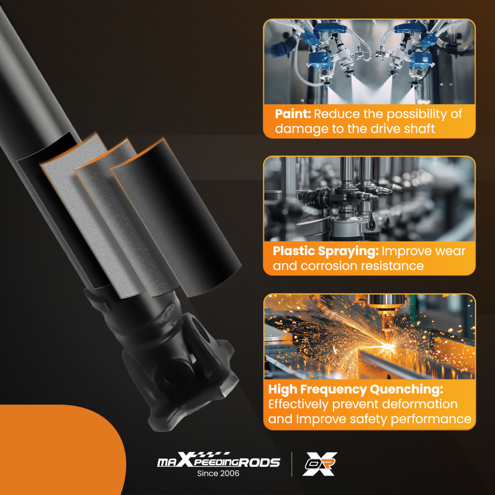 Rear Driveshaft Propshaft compatible for Lincoln MKX compatible for Ford Edge AWD 3.5L Sport Utility 07-08